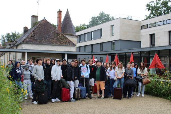Jardin intérieur du campus La Prépa Autrement
